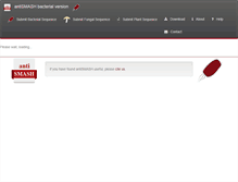 Tablet Screenshot of antismash.secondarymetabolites.org